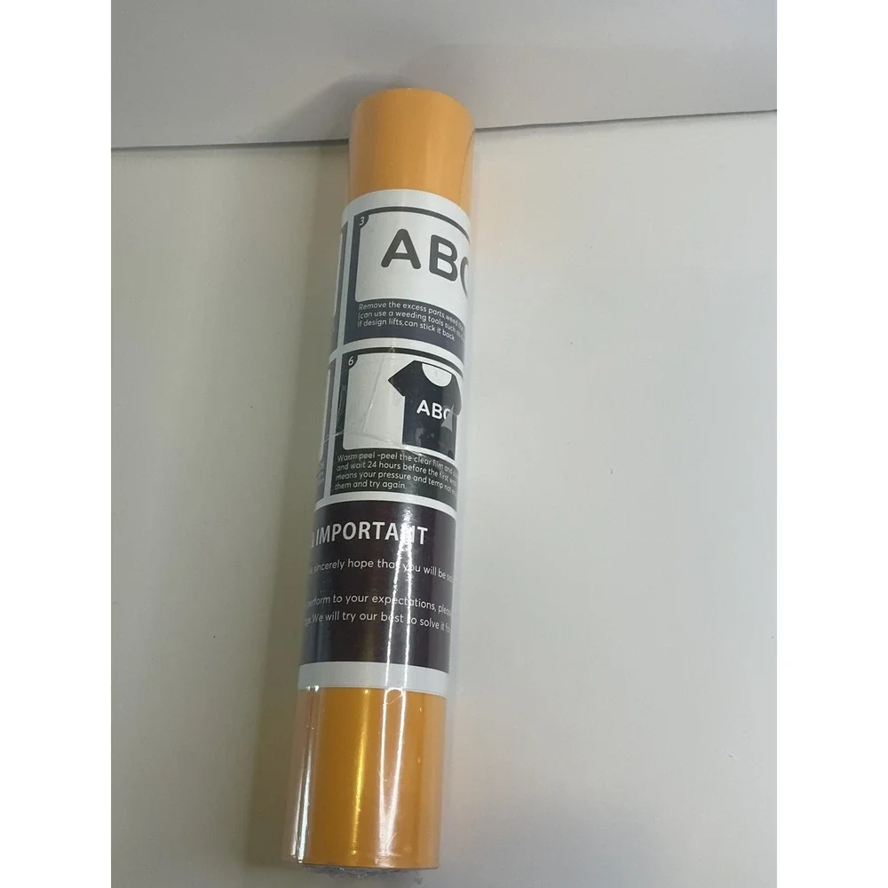 HTVRONT Heat Transfer‎ Vinyl Roll Iron on Heat Press T-shirt